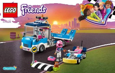 LEGO onderdeel Service & Care Truck (41348-1)