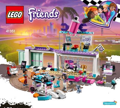 LEGO onderdeel Creative Tuning Shop (41351-1)