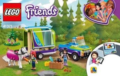 LEGO onderdeel Mia's Horse Trailer (41371-1)