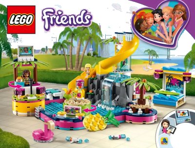 LEGO onderdeel Andrea's Pool Party (41374-1)
