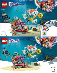 LEGO onderdeel Dolphins Rescue Mission 41378-1