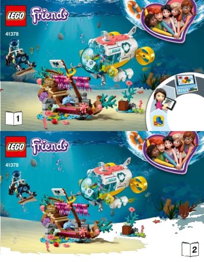 LEGO onderdeel Dolphins Rescue Mission (41378-1)