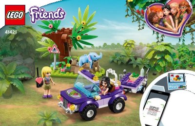 LEGO onderdeel Baby Elephant Jungle Rescue (41421-1)