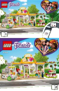 LEGO onderdeel Heartlake City Organic Café {Cafe} 41444-1