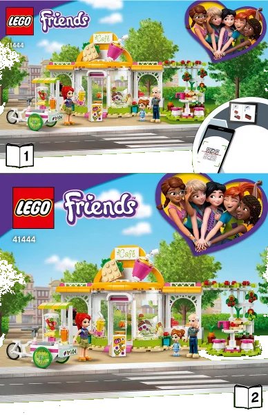 LEGO onderdeel Heartlake City Organic Café {Cafe} (41444-1)