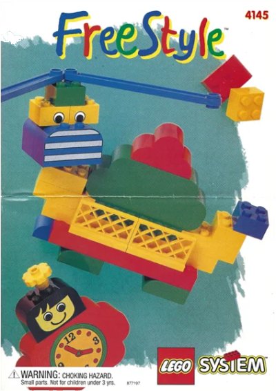 LEGO onderdeel FreeStyle Playcase (4145-1)