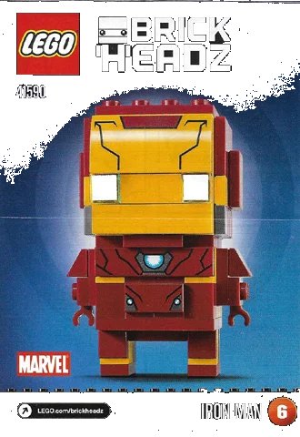 LEGO onderdeel Iron Man (41590-1)