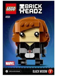 LEGO part Black Widow 41591-1