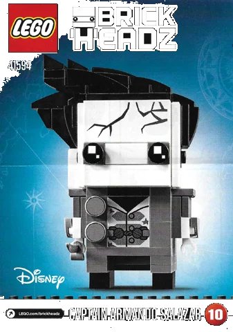 LEGO onderdeel Captain Armando Salazar (41594-1)