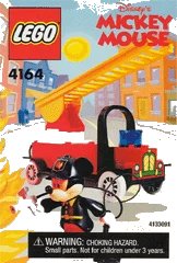 LEGO onderdeel Mickey's Fire Engine (4164-1)