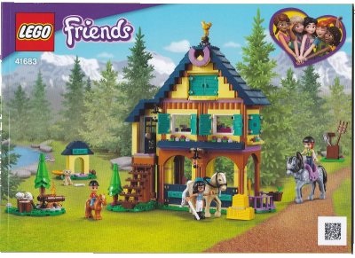 LEGO onderdeel Forest Horseback Riding Center (41683-1)