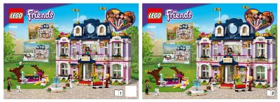 LEGO onderdeel Heartlake City Grand Hotel (41684-1)