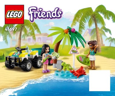 LEGO onderdeel Turtle Protection Vehicle (41697-1)