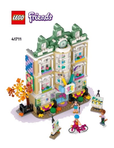 LEGO onderdeel Emma's Art School (41711-1)
