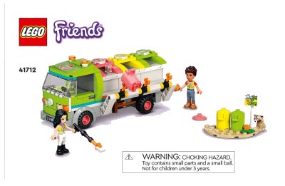 LEGO onderdeel Recycling Truck (41712-1)