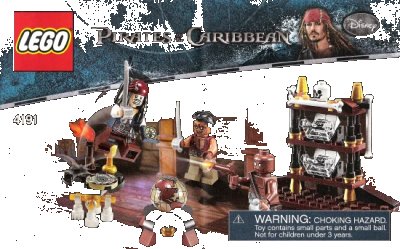 LEGO onderdeel The Captain's Cabin (4191-1)