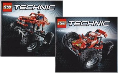 LEGO onderdeel Monster Truck (42005-1)