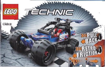 LEGO onderdeel Off-Road Racer (42010-1)
