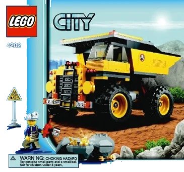 LEGO onderdeel Mining Truck (4202-1)