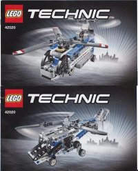 LEGO part Twin-rotor Helicopter 42020-1