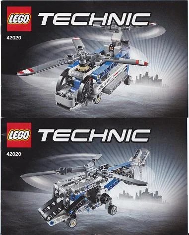 LEGO onderdeel Twin-rotor Helicopter (42020-1)