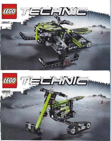LEGO onderdeel Snowmobile (42021-1)