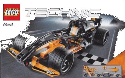 LEGO onderdeel Black Champion Racer (42026-1)