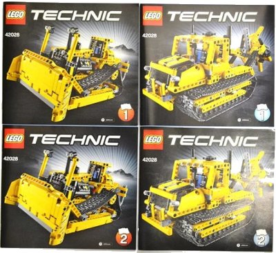 LEGO onderdeel Bulldozer (42028-1)