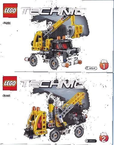 LEGO onderdeel Cherry Picker (42031-1)