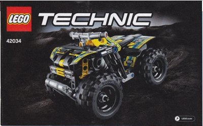 LEGO onderdeel Quad Bike (42034-1)