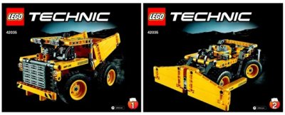 LEGO onderdeel Mining Truck (42035-1)