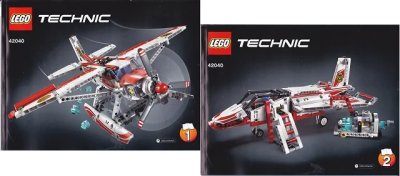 LEGO onderdeel Fire Plane (42040-1)