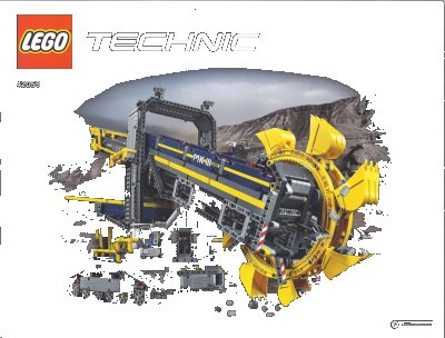 LEGO onderdeel Bucket Wheel Excavator (42055-1)