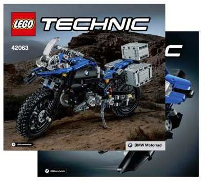LEGO onderdeel BMW R 1200 GS Adventure (42063-1)