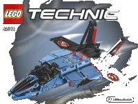 LEGO onderdeel Air Race Jet 42066-1