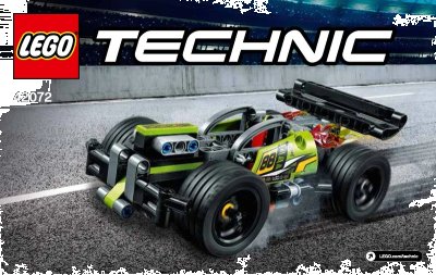 LEGO onderdeel WHACK! (42072-1)