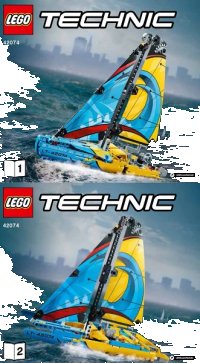 LEGO onderdeel Racing Yacht 42074-1