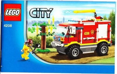 LEGO onderdeel 4 × 4 Fire Truck (4208-1)