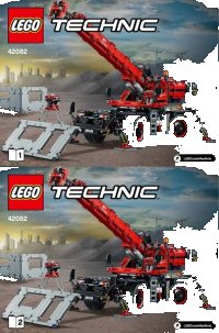 LEGO part Rough Terrain Crane 42082-1
