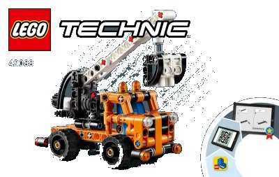 LEGO onderdeel Cherry Picker (42088-1)