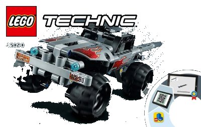 LEGO onderdeel Getaway Truck (42090-1)