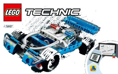 LEGO onderdeel Police Pursuit (42091-1)