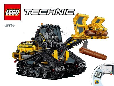 LEGO onderdeel Tracked Loader (42094-1)