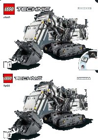 LEGO part Liebherr R 9800 42100-1