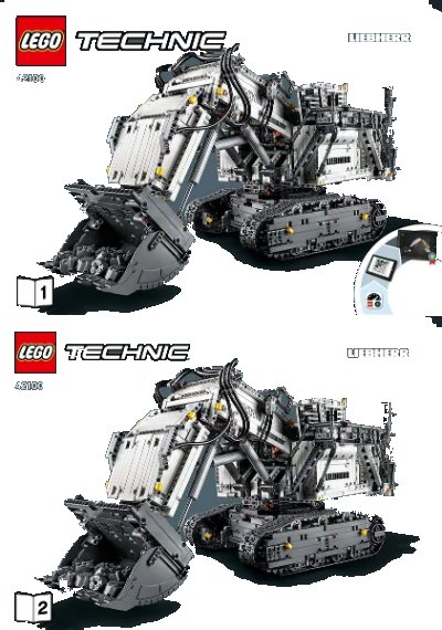 LEGO onderdeel Liebherr R 9800 (42100-1)