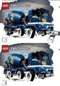 LEGO part Concrete Mixer Truck 42112-1