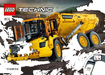 LEGO onderdeel 6x6 Volvo Articulated Hauler (42114-1)