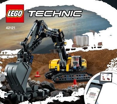 LEGO onderdeel Heavy Duty Excavator (42121-1)