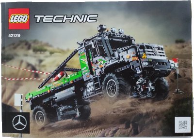 LEGO onderdeel 4x4 Mercedes-Benz Zetros Trial Truck (42129-1)