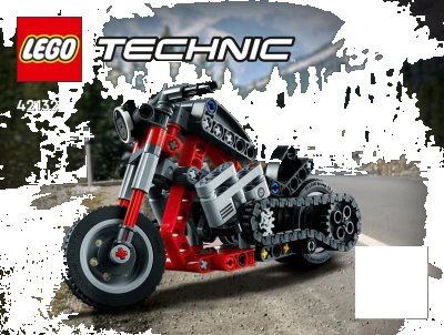 LEGO onderdeel Motorcycle (42132-1)